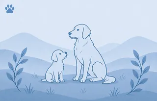 Illustration de la fiche cien repésentant un dessins de chien